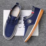 2026 Men's New Canvas Shoes, Breathable Non-slip Lace-up Skate Shoes For Outdoor, Spring And Autumn - Image 5