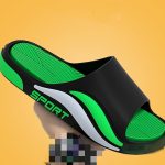 Men's Fashion Slides, Casual Lightweight Open Toe Slides For Indoor Outdoor Beach Shower, Spring And Summer