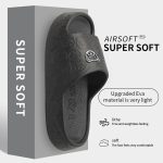 Cute Cartoon Bear Pattern Slides, Casual Soft Sole Pillow Slides, Comfortable Indoor Home Slides - Image 3
